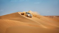 Private Abu Dhabi Desert Safari From Dubai with Hot BBQ Dinner 