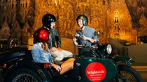 Night Tour of Barcelona by Sidecar Motorcycle