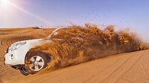 Morning Desert Safari- Dune Bashing- Camel Ride-Sand Boarding & Refreshments
