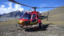 Everest Base Camp Helicopter Tour landing at Everest View Hotel.