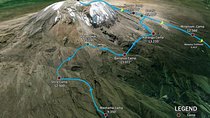 KILIMANJARO MACHAME ROUTE, (Climb 7days) "Whiskey" route