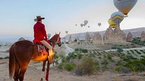 Sunset Horseback Riding Through The Valleys In Cappadocia