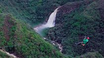 Highest Zipline and Giant Waterfall Private Tour from Medellin