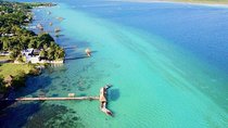 Live the best adventure in Bacalar lagoon in a comfortable Pontoon from Tulum