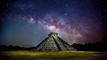 The majestic night show of kukulkan in Chichen Itza Valladolid & Cenote included