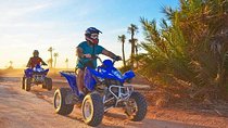 ATV Quad biking in Marrakech desert palmgrove