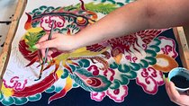 Make and Paint a Malaysian Batik Scarf in Aventura, Florida