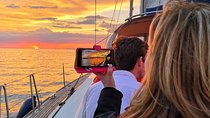 Lisbon Sunset Sailing Tour on Luxury Sailing Yacht with 2 Drinks