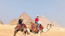 Giza Pyramids by Camel