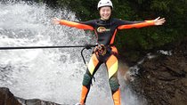 Canyoning in Baños Chamana Waterfall
