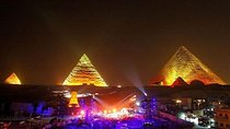 Sound and Light Show at Giza Pyramids and local dinner