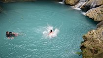 Private Blue Hole & Secret Falls Day Trip plus Shopping from Grand Palladium