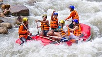 Phuket Adventure Day Tour for Rafting 7 Km., Zipline, Waterfall and Lunch