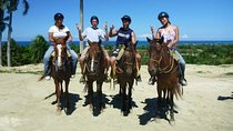 Horseback riding tours by the Beach feom amber cove & Taino bay