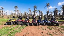"Majorelle Garden & Palmeraie Quad Biking: Marrakech Adventure"