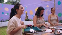 Simple sandal-making class led by skilled artisans
