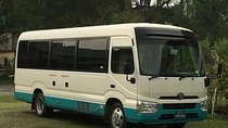 Comfortable Ac Coaster Toyota Bus From Pokhara to Kathmandu.