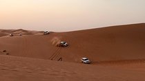 Abu Dhabi Desert safari with BBQ Dinner,Sandboarding & Camel ride