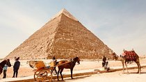 8 Hours Budget Cairo Layover Tours to Giza Pyramids Egyptian Museum & Bazaar