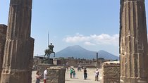 Pompeii and Mount vesuvius from Naples