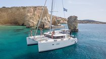 Private Catamaran Trip from Naxos to Paros and Panteronisia