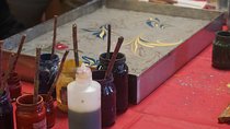 Art of Turkish 'Ebru' Marbling Workshop in Istanbul