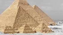 Giza pyramids and sphinx