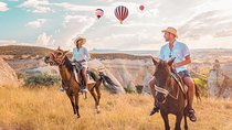 Horse Riding in Cappadocia in fairy chimeys