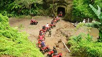 Jungle ATV Quad Bike Through Gorilla Face Cave