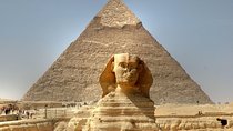 visit the pyramids of Giza + the necropolis of Saqqara + the Memphis site.