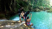 Blue Hole and Secret Falls plus Dunn's River Falls Combo Tour