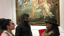 Art Lesson inside the Uffizi Gallery