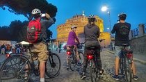 Rome at sunset is magic on two wheels