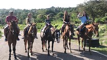 Blue hole waterfalls + horseback riding combo tour from Ocho Rios