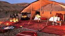 Marrakech: Dinner In Desert Agafay, Sunset Camel Ride & Fire Show