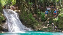 Blue Hole and Secrets Falls plus Horseback Ride N Swim Private Tour 