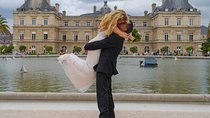 Paris Luxembourg Garden Wedding Vows Renewal Ceremony with Photo Shoot