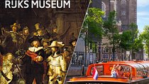 Combo Ticket: Rijksmuseum Amsterdam & 1h Cruise with Audio Guide