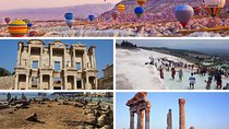6 Days Turkey Tour Cappadocia, Pamukkale, Ephesus, Gallipoli Troy
