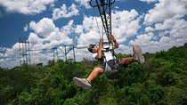 FLY OVER THE JUNGLE extreme Zip Line Circuit, Aqua Zip and more!