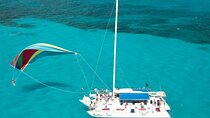 Catamaran to Isla Mujeres: Snorkel MUSA, Playa Norte & Buffet