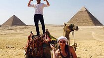 Cairo: Unique Adventure to Giza Pyramids , Sphinx with Quad Bike and camel Ride 