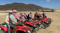 Sunset Desert Quad Bike Safari with Camel Ride and Bedouin Dinner From Hurghada