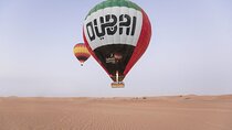Amazing Views Of Dubai Beautiful Desert By Hot Air Balloon From Dubai
