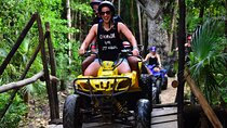 Extraordinary Combo ATV Shared Cenote & Zipline in Puerto Morelos