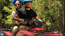 Shared ATV, Zipline, and Cenote Adventure from Playa del Carmen