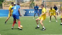 Play Soccer/Football with a Youth Club Founder w/ Kids add-on