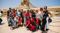 Private Full Day Tour Giza Pyramids Sphinx Saqqara and Memphis including Lunch