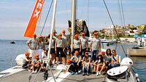 Catamaran Experience 21-23 person from Port Olimpic Barcelona