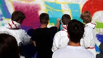 Open graffiti workshop in the Mauerpark in Berlin